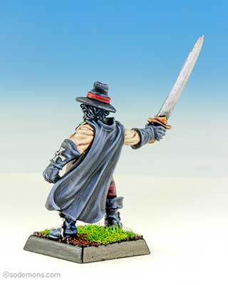 Witch Hunter with Sword