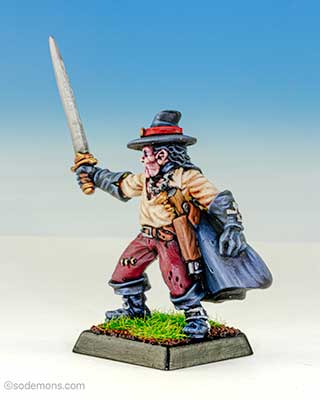 Witch Hunter with Sword