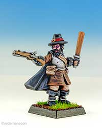 Witch Hunter with Pistol & Truncheon