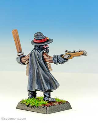 Witch Hunter with Pistol & Truncheon