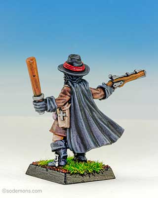 Witch Hunter with Pistol & Truncheon