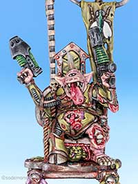 Chaos Renegade with Plasma Pistol and Melta Gun