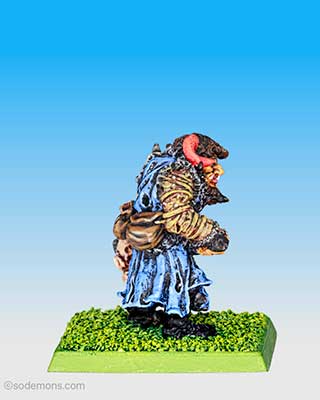 Ogre Warrior Priest / Shaman with Skull-Headed Mace