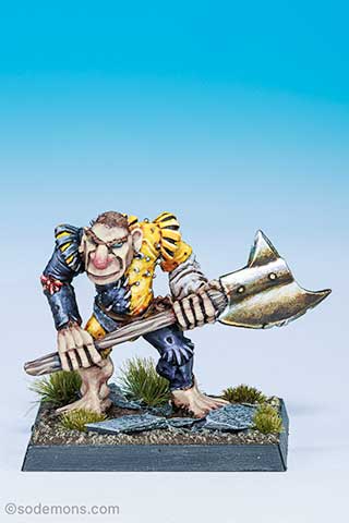 MM41/6b Ogre with 2 Handed Axe