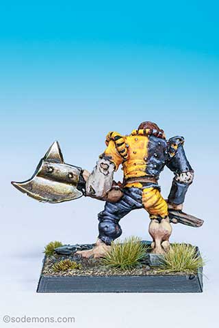 MM41/6b Ogre with 2 Handed Axe