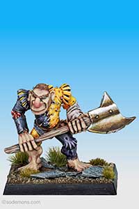 MM41/6b Ogre with 2 Handed Axe