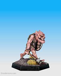 FTO1 Orc advancing with Mace and Shield