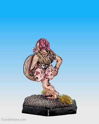 FTO2 Orc attacking with Sword and Shield