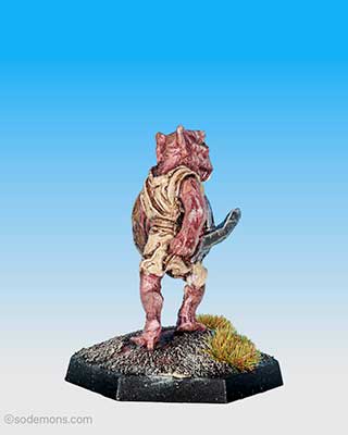 FTO2 Orc attacking with Sword and Shield