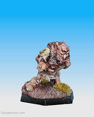 FTO12 Orc Bodyguard with Battleaxe