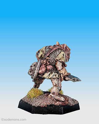 FTO12 Orc Bodyguard with Battleaxe
