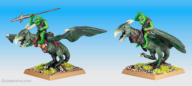 FTO13 Orc riding Giant War Wyvern