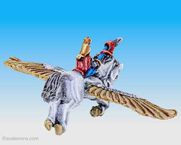 Man O' War Bretonnian Pegasus Rider