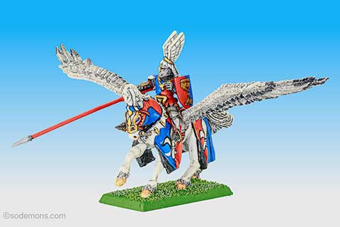 Bretonnian Duke on Pegasus 