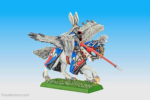 Bretonnian Duke on Pegasus 