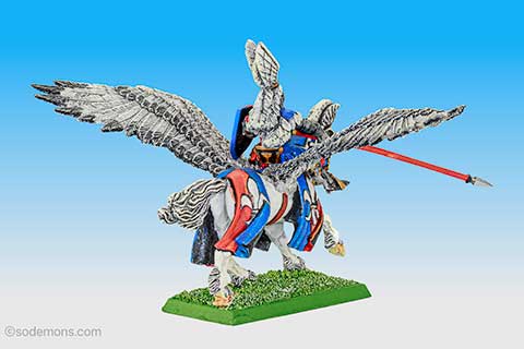 Bretonnian Duke on Pegasus 