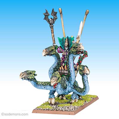 Unreleased Dark Elf Sorceror & Hydra