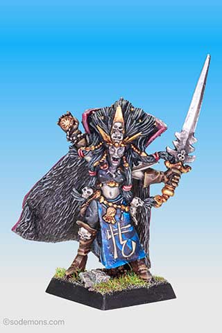 Unreleased Dark Elf Sorceress