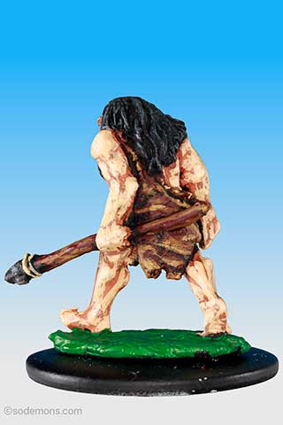 FF46 Caveman with Stone Axe and Spear