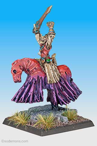 Liche General on Flying Wraith Horse
