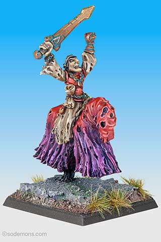 Liche General on Flying Wraith Horse