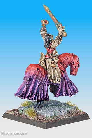 Liche General on Flying Wraith Horse