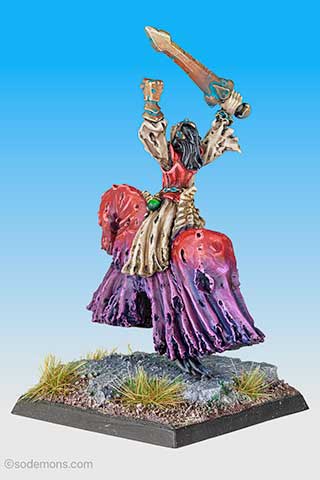 Liche General on Flying Wraith Horse