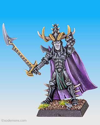 Unreleased Dark Elf Malekith the Witchking