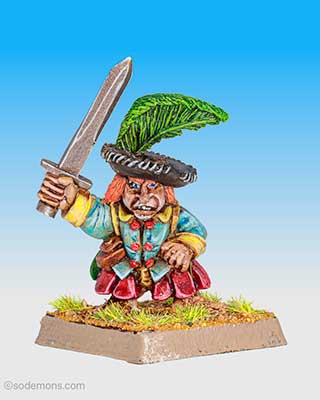 Halfling with Sword