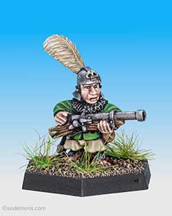 Halfling with Handgun