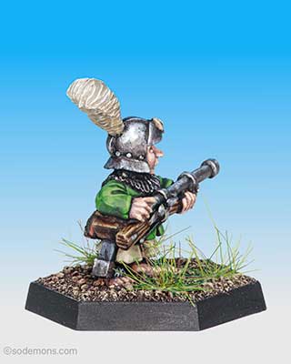 Halfling with Handgun