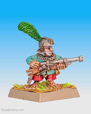 Halfling with Handgun