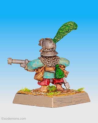 Halfling with Handgun