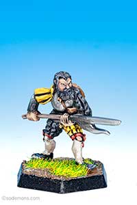 Fighter with Polearm