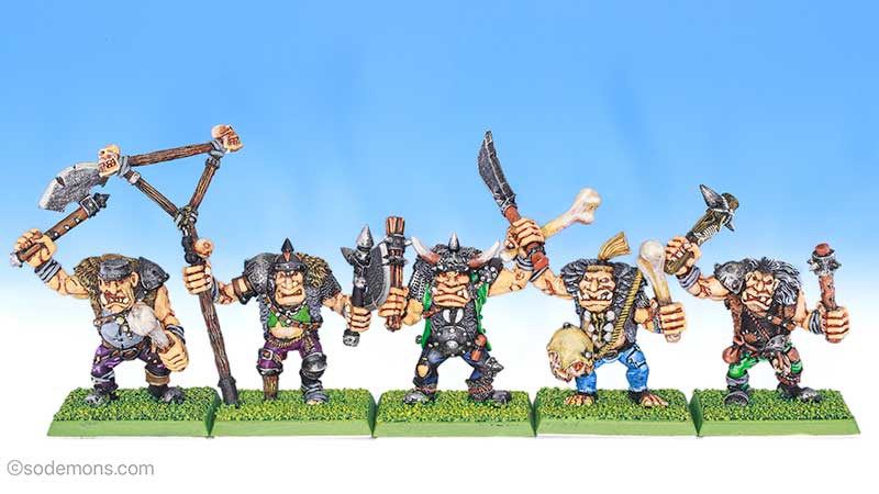 Golgfags Regiment of Mercenary Ogres v3