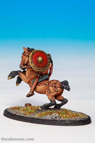 01-075 Barbarian Hero, Mounted