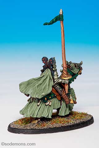 01-091 Elf Hero, Mounted