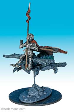 01-116 Belladonna Knight mounted on Plague Fly
