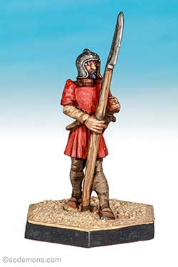 01-128 Guard with Spear