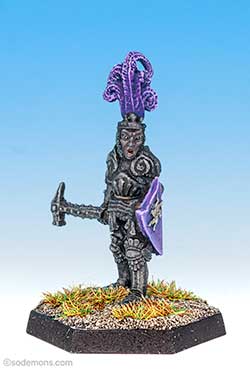 01-307 Staridrim, Drow Elf Lord on foot