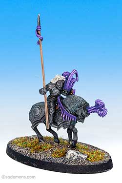 01-307 Staridrim, Drow Elf Lord mounted
