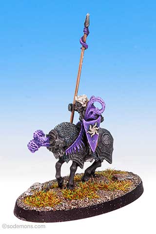 01-307 Staridrim, Drow Elf Lord mounted