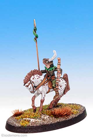 01-308 Artlyn, Sylvan Thief mounted