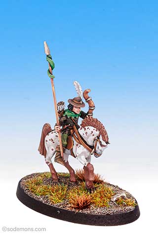 01-308 Artlyn, Sylvan Thief mounted