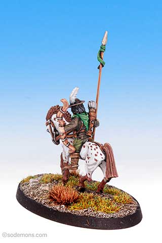 01-308 Artlyn, Sylvan Thief mounted