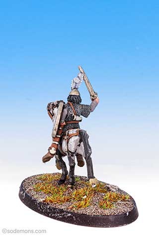 01-310 Fealor, Grey Elf Warrior mounted