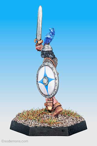 01-310 Fealor, Grey Elf Warrior on foot