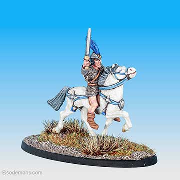 01-310 Fealor, Grey Elf Warrior mounted