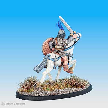 01-310 Fealor, Grey Elf Warrior mounted