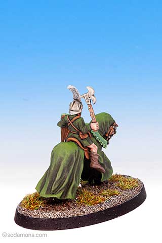 01-311 Dwyndolyn, Sylvan Elf Warrior mounted